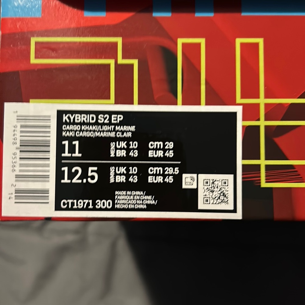 Nike Kyrie Five Kybrid S2 EP. Sz 11